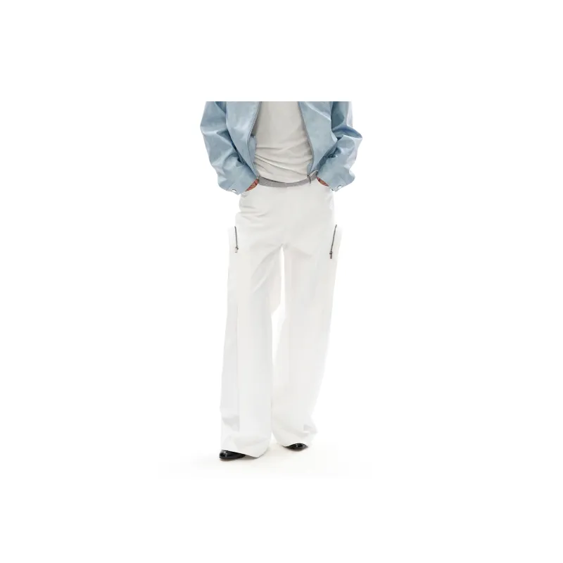 NUTH Casual Pants Women's White-2