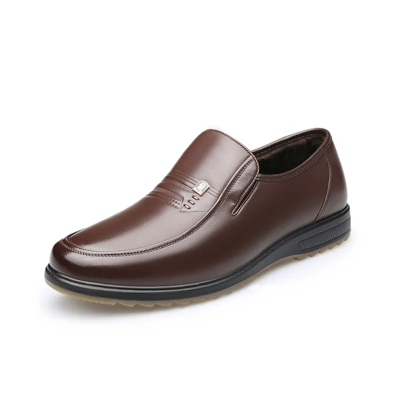 LAORENTOU Men's Casual Shoes Men Low Top Brown-22