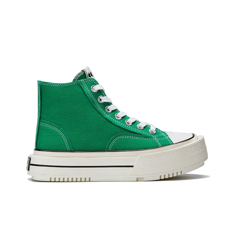 CHOCO CONCERT Canvas Shoes Unisex Canvas Green-2