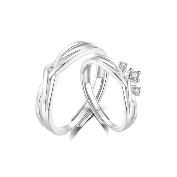 Huaying 925 Sterling Silver Rings Unisex