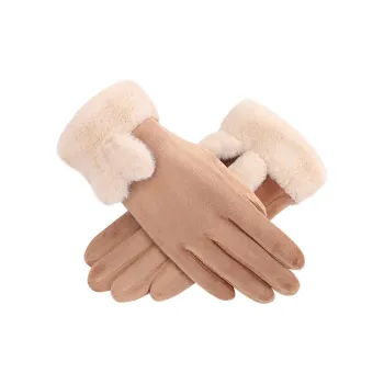 YUZHAOLIN Fleece Lined Gloves Women's