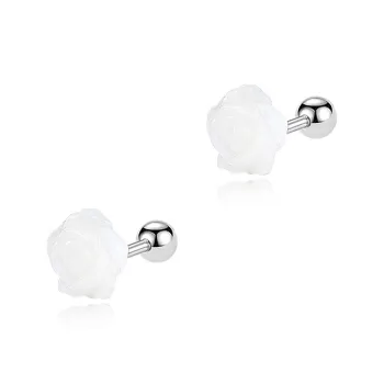 CUOOYINO 925 Sterling Silver Stud Earrings Women's