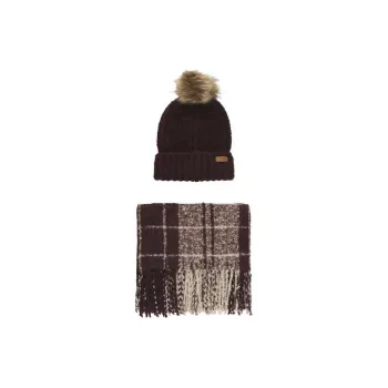 BARBOUR Beanie And Scarf Set