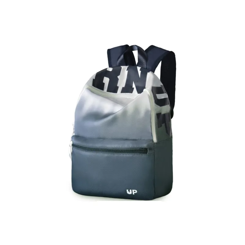 TURN UP Polyester Student Backpack Regular Unisex Dark Blue-1
