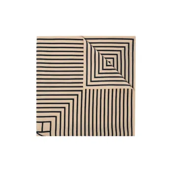 TOTEME Geometric Printed Finished Edge Scarf