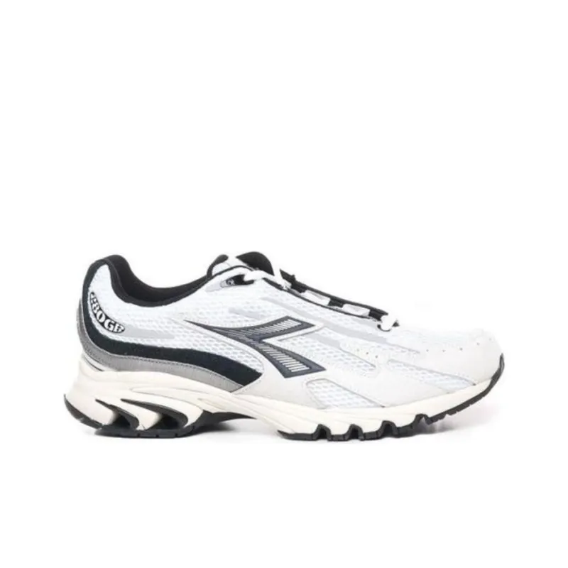 Diadora Heritage Anti Slip Wear Resistant Low Top Casual Shoes Men's White Black-1