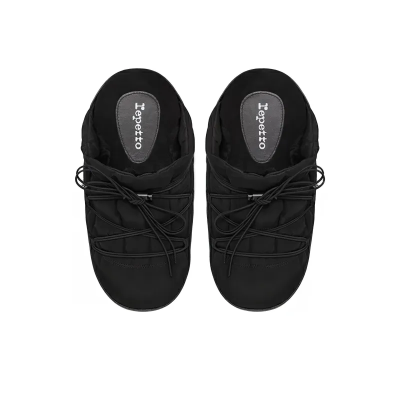 Repetto Other Wrap-toe Slippers Women's Black-3