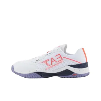 EMPORIO ARMANI EA7 Low Top Tennis Shoes Unisex White