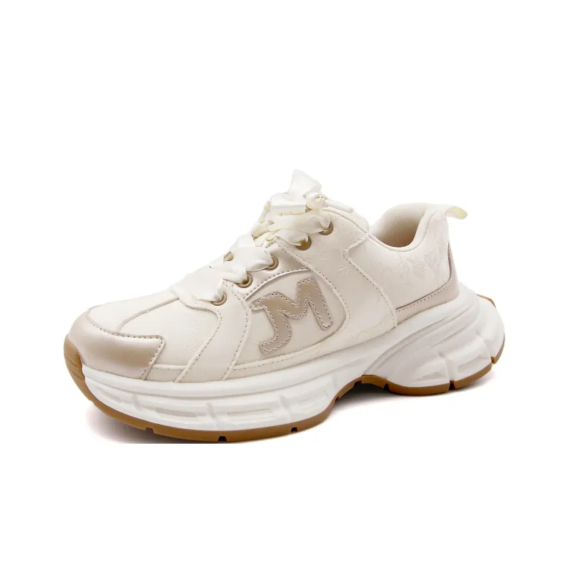 Joy&Mario Chunky Sneakers Women's White-1