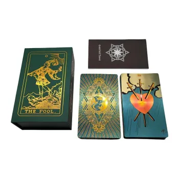 Imono Collection Classic Wette Tarot Cards Beginner Green Box Blue Box Black Gold Gift Box Set Board Games