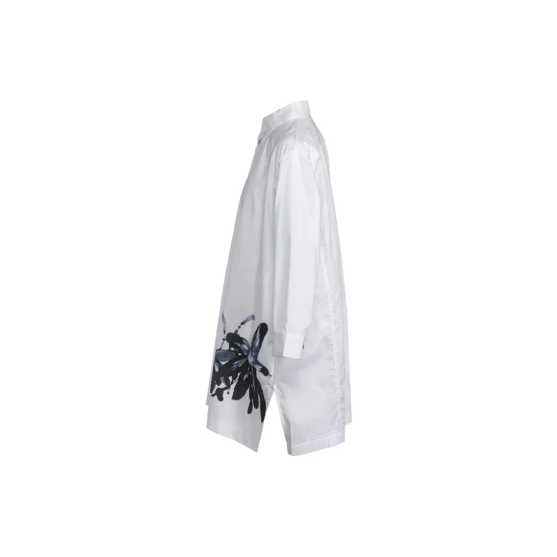 Yohji Yamamoto Shirt Women's Black White-2