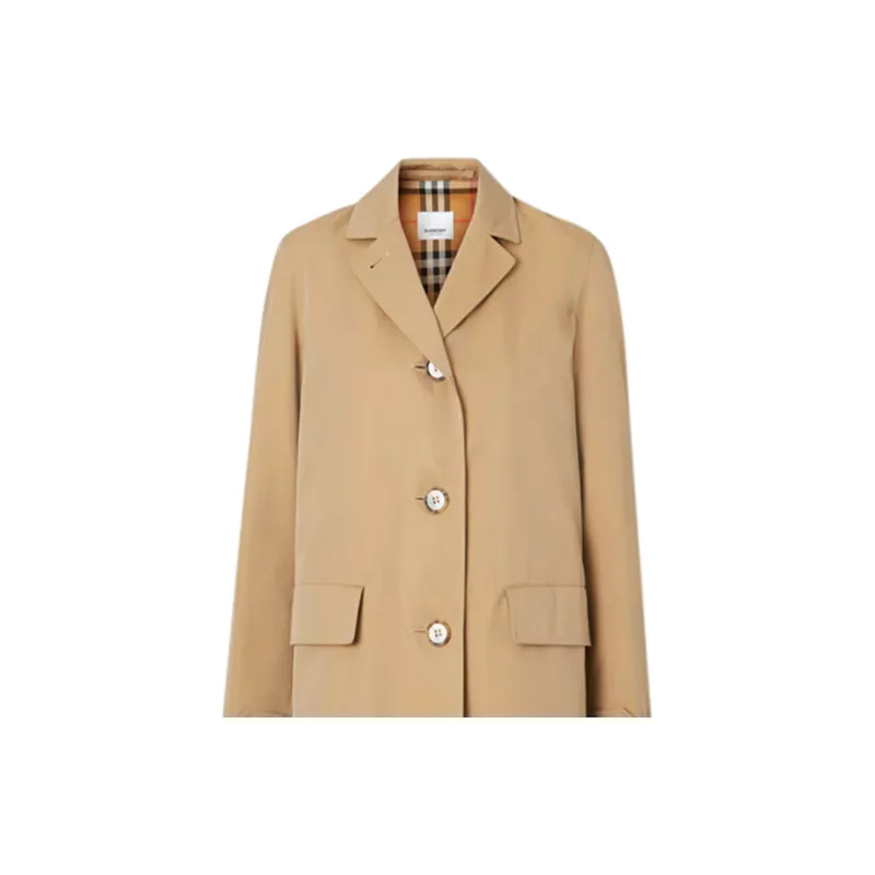 Burberry Coats Women's Camel-5