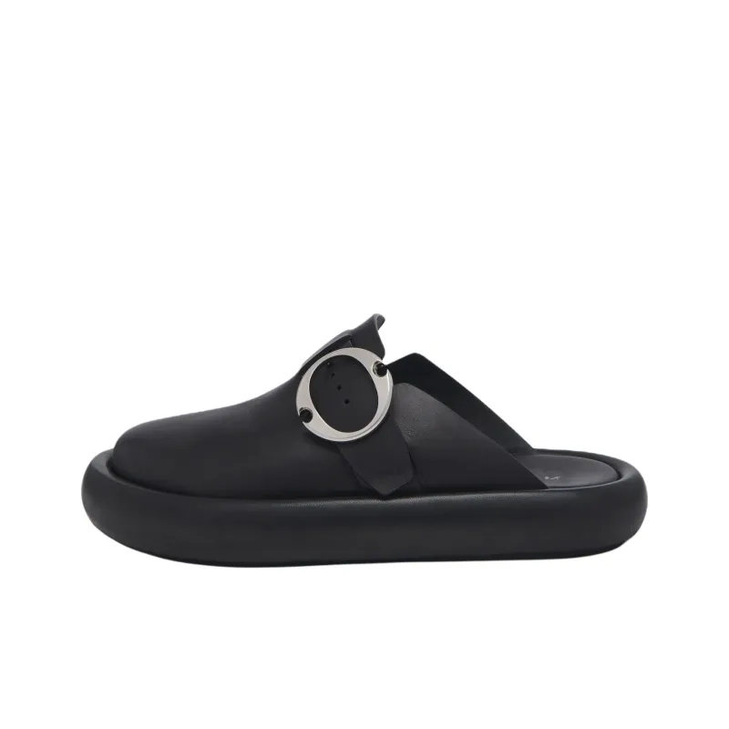Alexander McQueen Arc Buckle Clogs-0