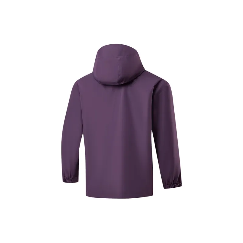 PEAK Windbreaker Jacket Unisex Dark Purple-1