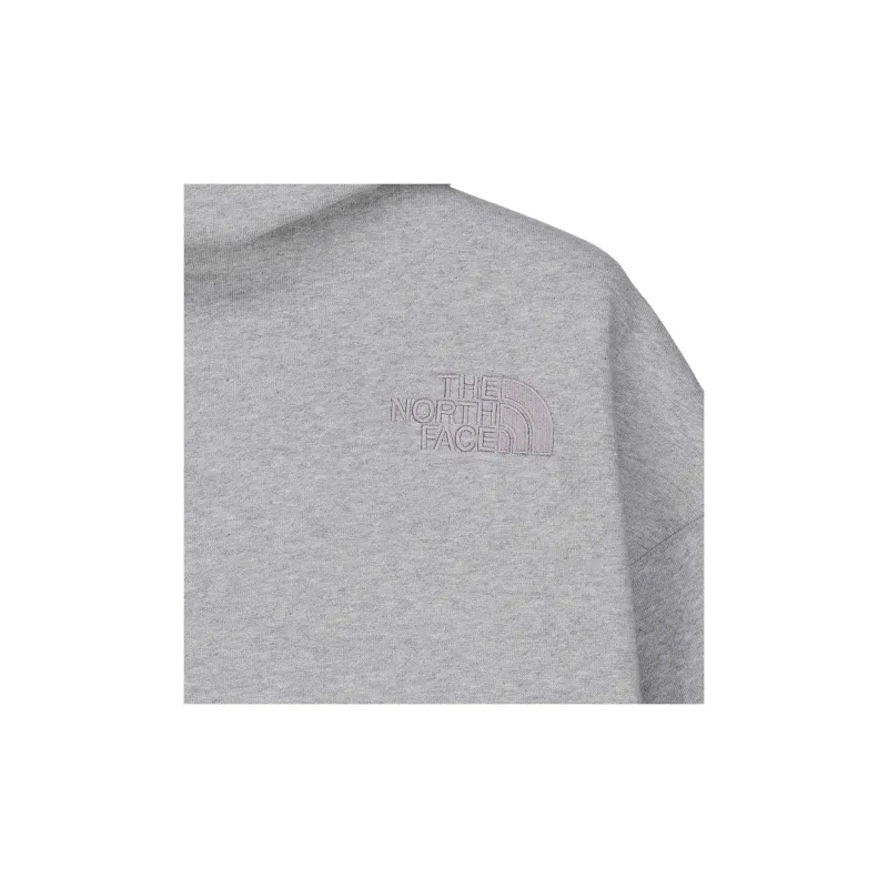 THE NORTH FACE Mini Box Logo Hood Pullover Sweatshirt Men's Gray-3