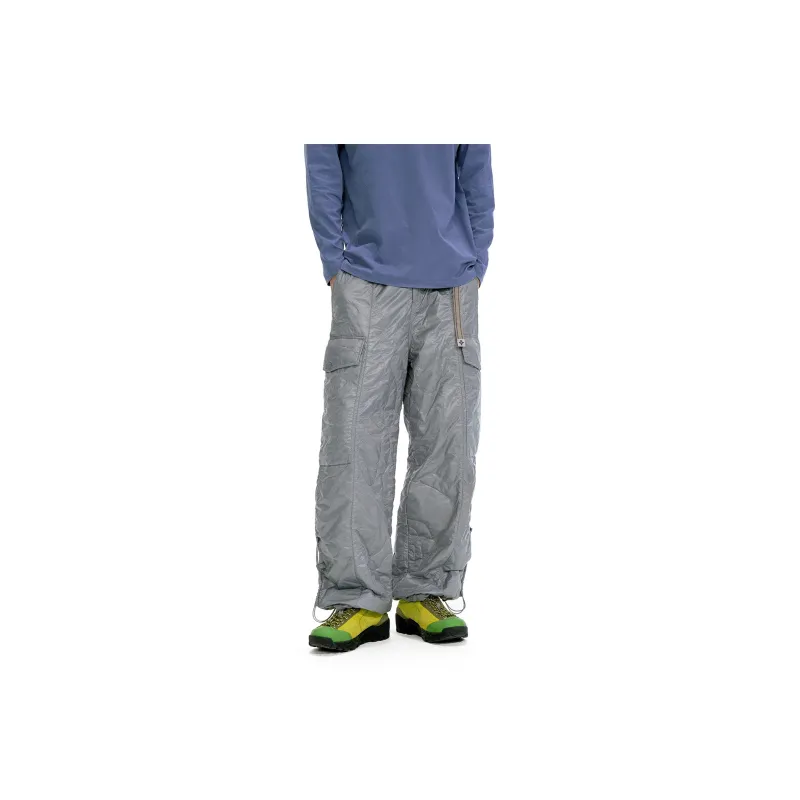 NOTHOMME Cargo Pants Unisex Microchip Gray-2
