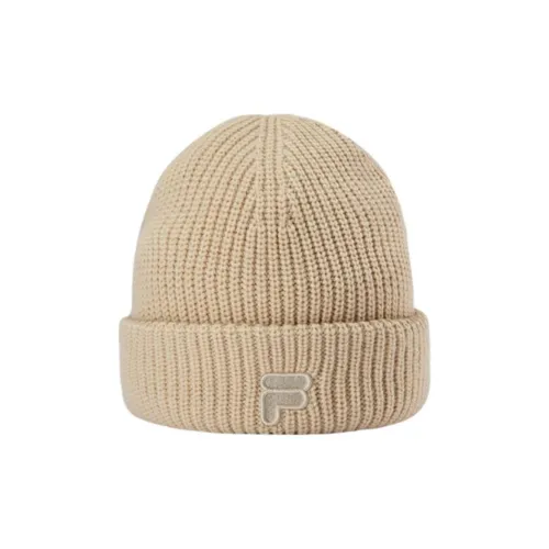 FILA FUSION Acrylic Beanies Unisex Khaki