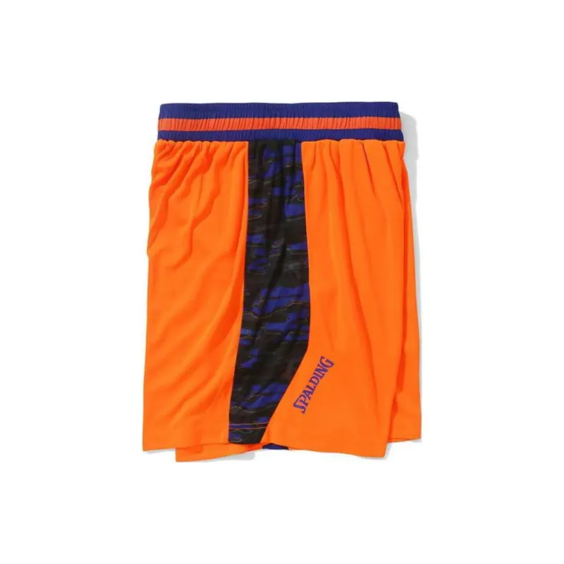 SPALDING Casual Shorts Unisex Orange-1