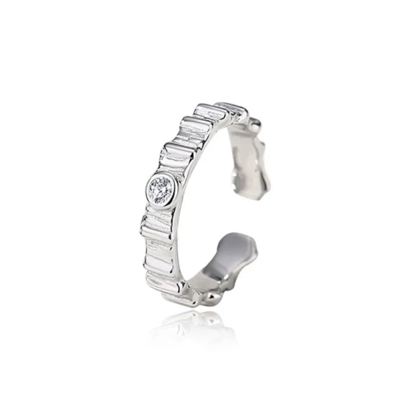 YINGNIXINDONG 925 Sterling Silver Rings Unisex-5
