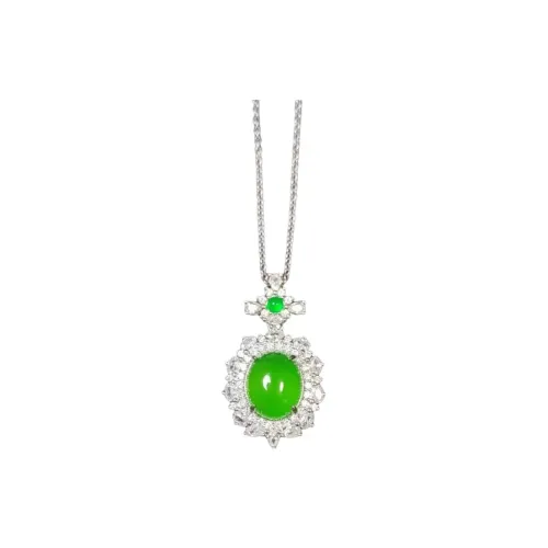 JUNWEN Chalcedony Necklaces Women's