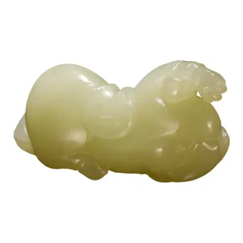 Treasure Pendants Yellow Jade Unisex