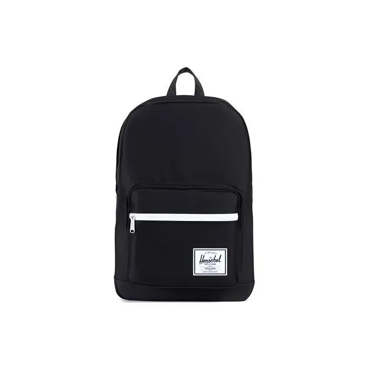 Herschel Polyester Backpack Regular Unisex Black/White-0