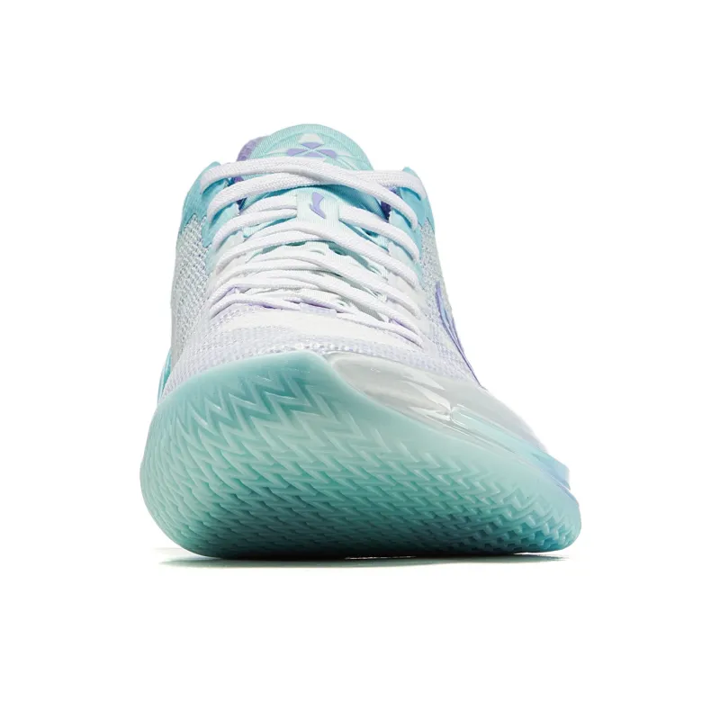 LiNing Blade 4V2 Cushioning Slip Resistant Support Lightweight Rebound Low Top Basketball Shoes Unisex Blue Cyan Purple-4