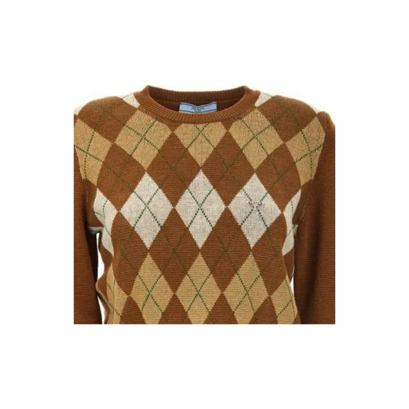 PRADA Sweaters Women's Brown-4