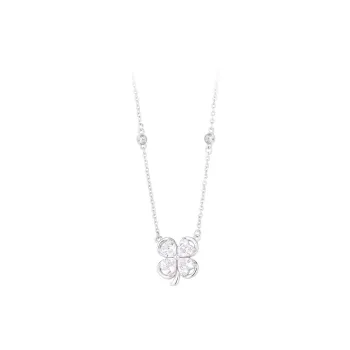 GLOIRE S999 Fine Silver Necklaces Women's Minimalist Style Fashion Versatile Business Casual