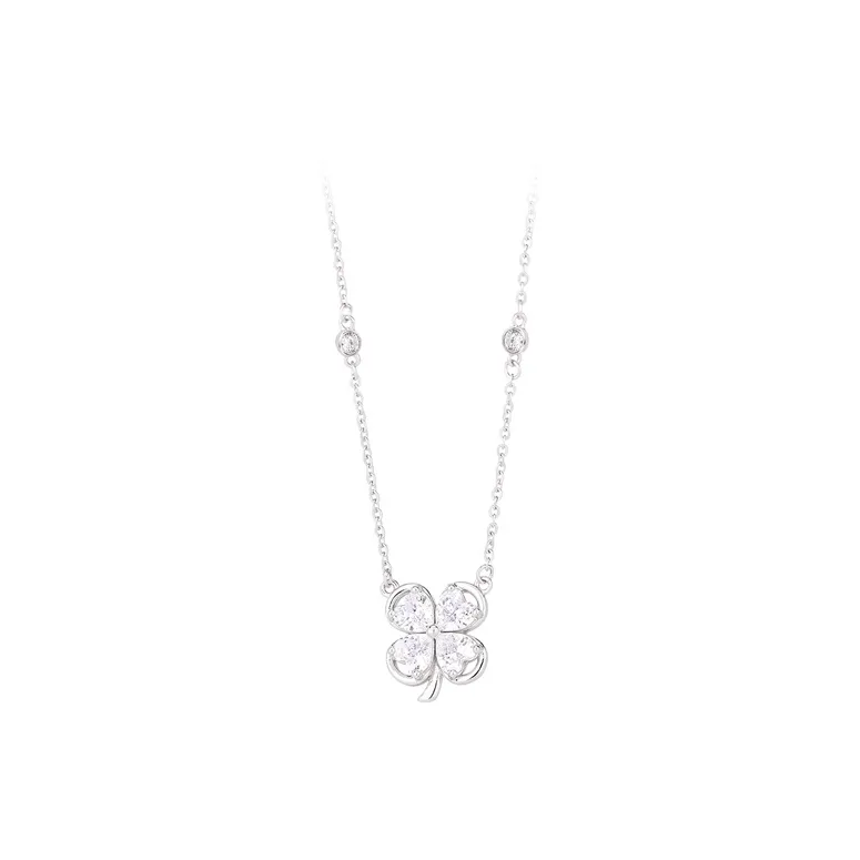 GLOIRE S999 Fine Silver Necklaces Women's Minimalist Style Fashion Versatile Business Casual-0