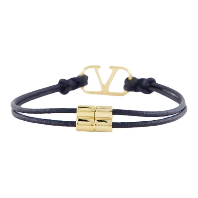 Valentino Bracelets Men's Black-1