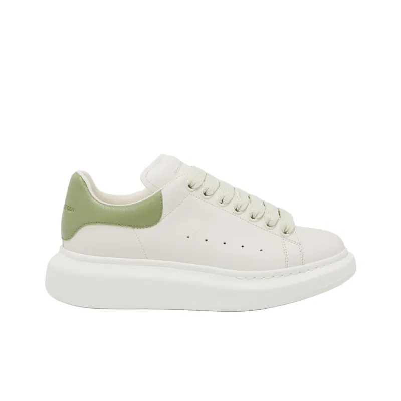 Alexander McQueen Oversized Sneaker Low-Top Casual Shoes Women's Green-1