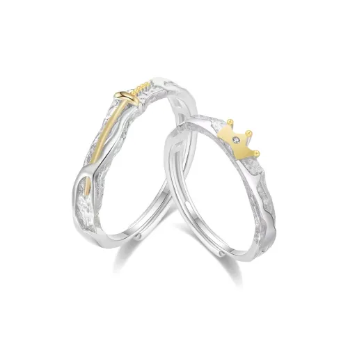 KINGEE Mexico Crystal Hole Rings Unisex
