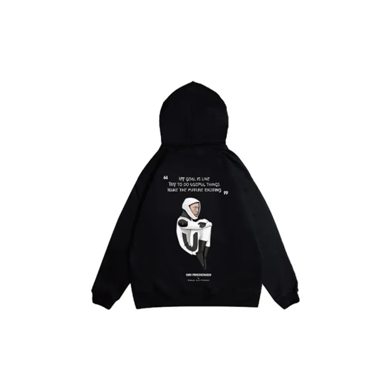 Ori Frederiqo Sweatshirt Unisex Black-1