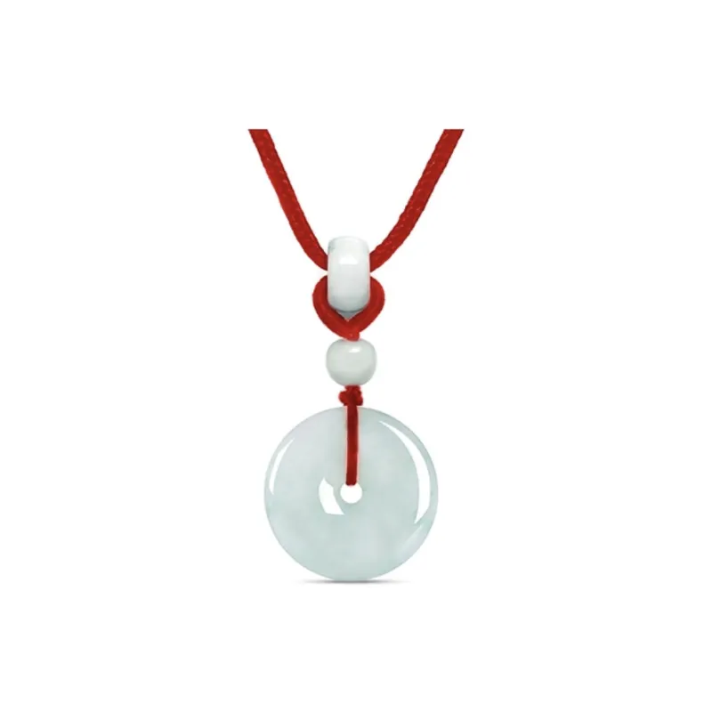 As Fury Bean Type Jadeite Necklaces Unisex-3