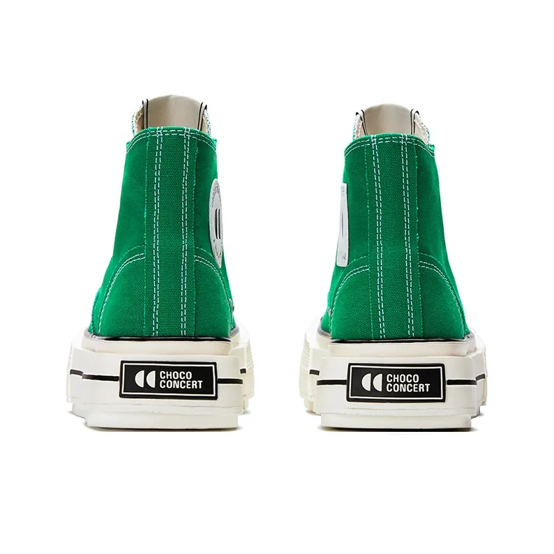 CHOCO CONCERT Canvas Shoes Unisex Canvas Green-7