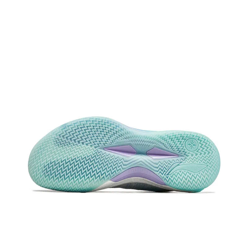 LiNing Blade 4V2 Cushioning Slip Resistant Support Lightweight Rebound Low Top Basketball Shoes Unisex Blue Cyan Purple-6