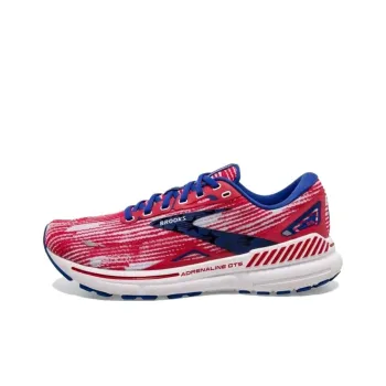 Brooks Adrenaline GTS Wear resistant And Lightweight Low Top Running Shoes Women's Red Blue