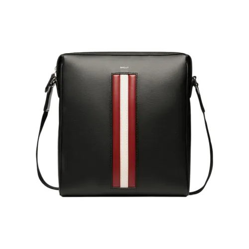 BALLY MYTHOS Leather Crossbody Bag Shoulder Bag Men's Black