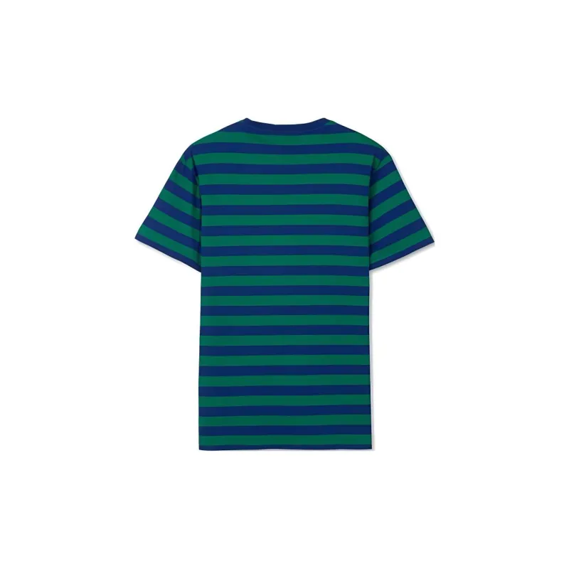 Polo Ralph Lauren T Shirts Men Blue Green Stripes-1