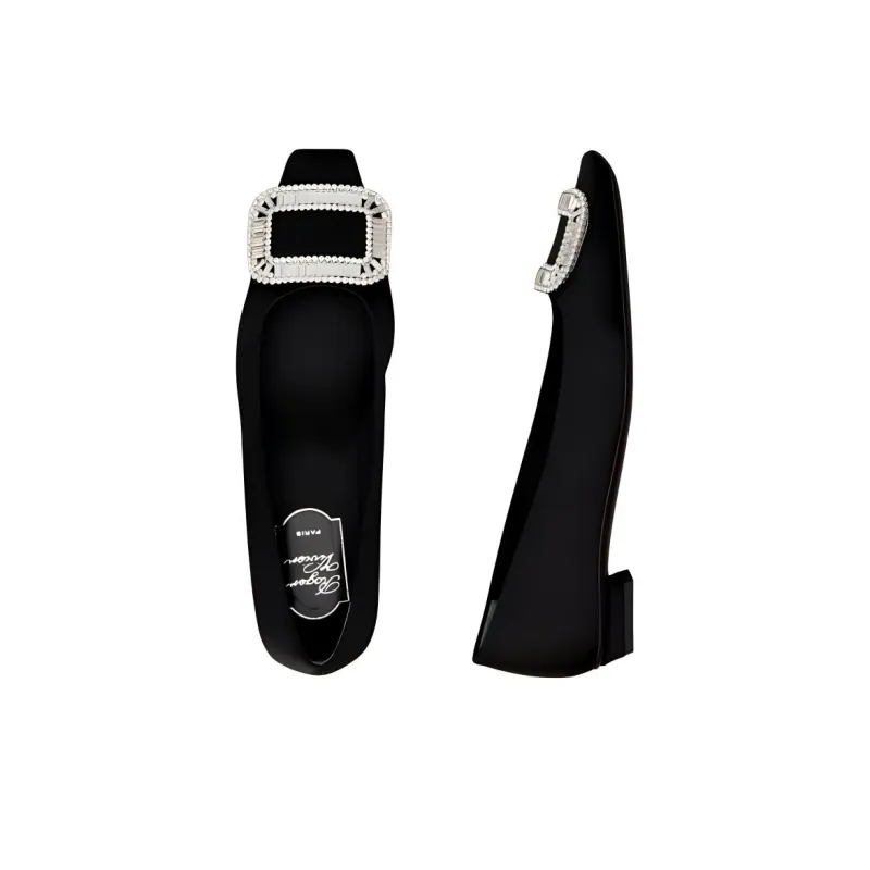 Roger Vivier Belle Vivier Casual Single Shoes Women's Black-3