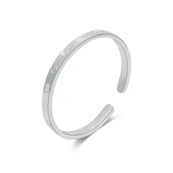 DOWER&HALL S999 Fine Silver Bangles Women's