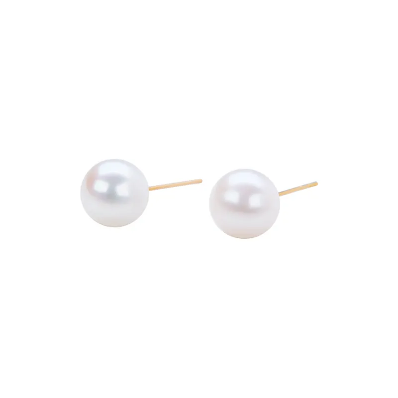 SEATINE Freshwater Pearl Stud Earrings Women's-0