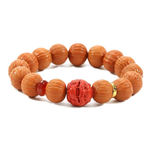 LIYUNMUXUE Monkey Head Walnut Bracelets Unisex