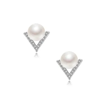 CUOOYINO 925 Sterling Silver Stud Earrings Women's