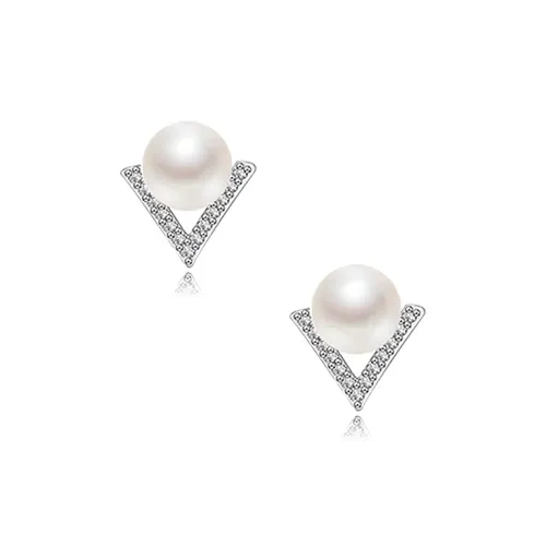 CUOOYINO 925 Sterling Silver Stud Earrings Women's