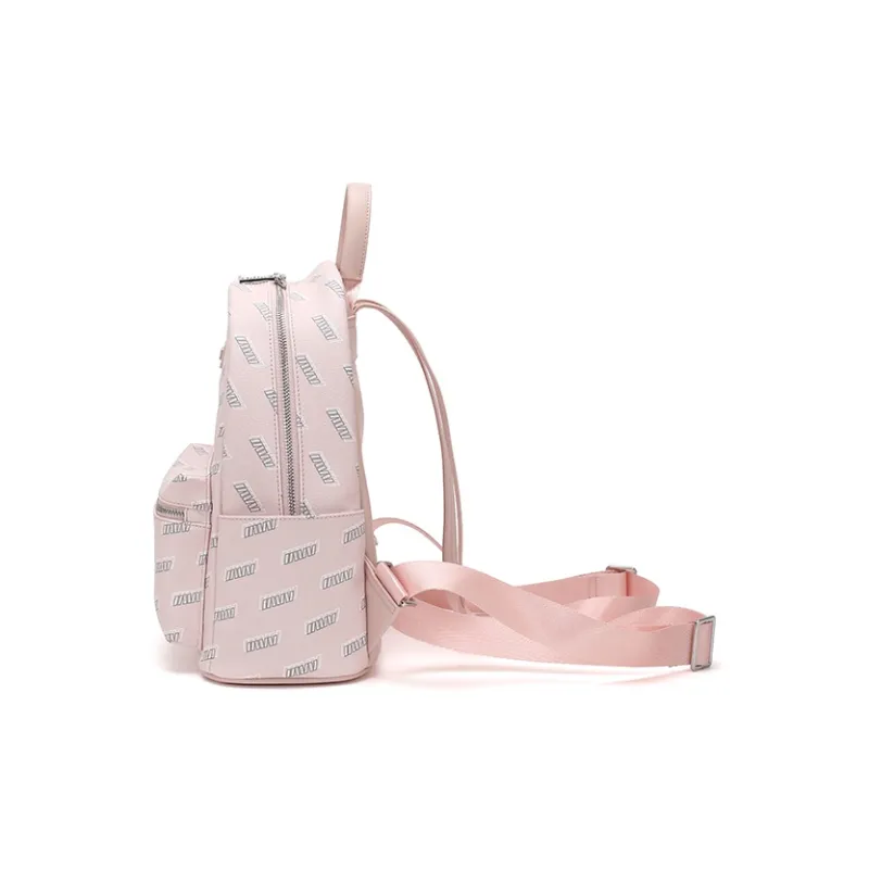 SEPTWOLVES PVC Backpack Regular Women's Pink-3