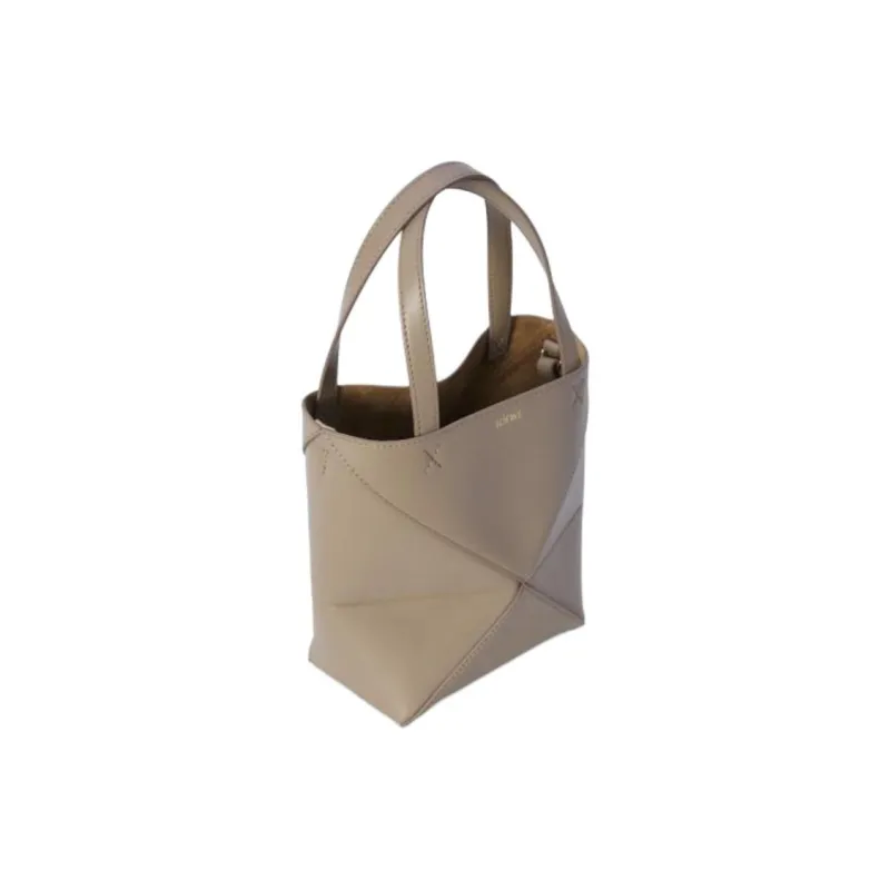LOEWE Puzzle Fold Calfskin Shoulder Bag, Crossbody Bag, Handbag Mini Women's Sand-2