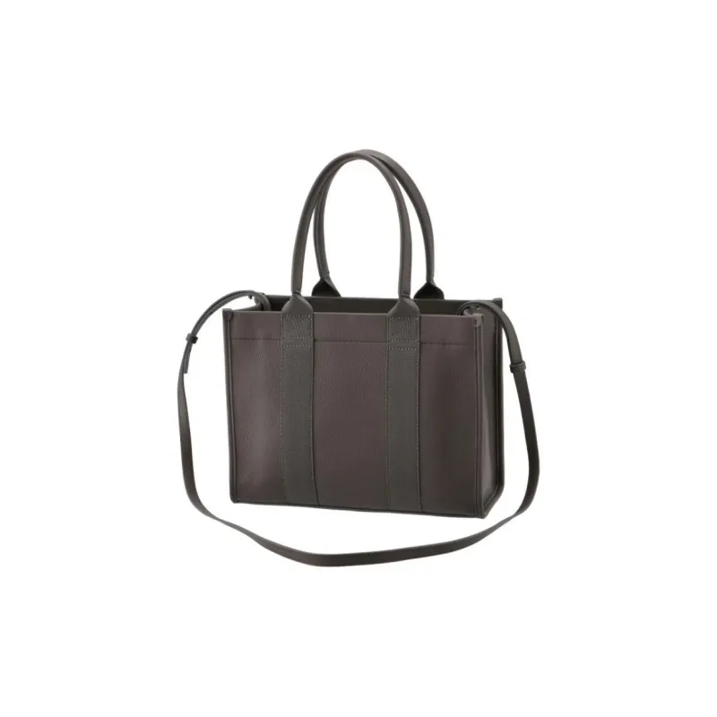 Balenciaga Grained Calfskin Tote Bag Shopping Bag Shoulder Bag Crossbody Bag Handbag Small Size Women's Dark Gray-2