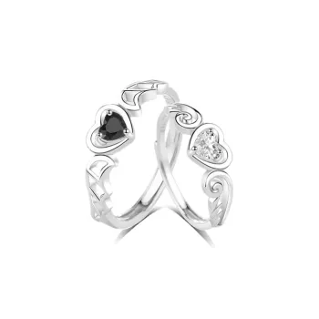 GLOIRE S999 Fine Silver Rings Unisex Gentle Luxury Niche Design Advanced Feel Everyday Versatile Date Commute